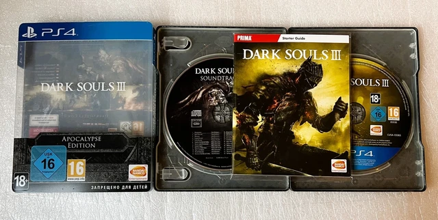 Jeu DARK SOULS 3 - APOCALYPSE EDITION PS4 Occasion - Version Européenne, En Bon état