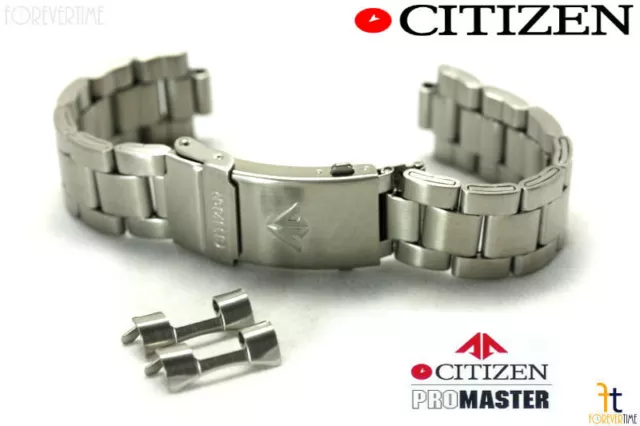 Citizen Promaster NY00030 Original 20mm Stainless Steel Watch Band Strap