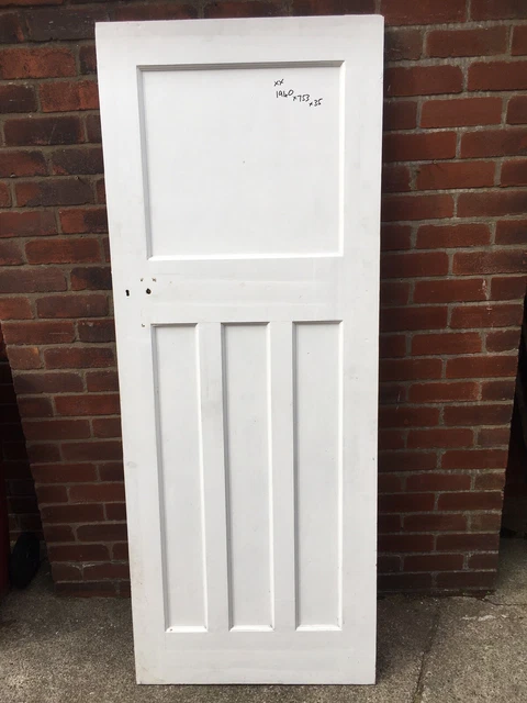 Reclaimed Internal 35mm period 1 over 3 pitch pine/Cedar door (xx) circa 1930