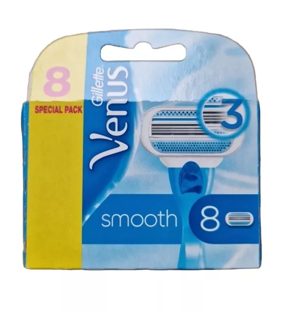 Gillette Venus Smooth Rasierklingen - 8er Pack OVP I Damen Neu