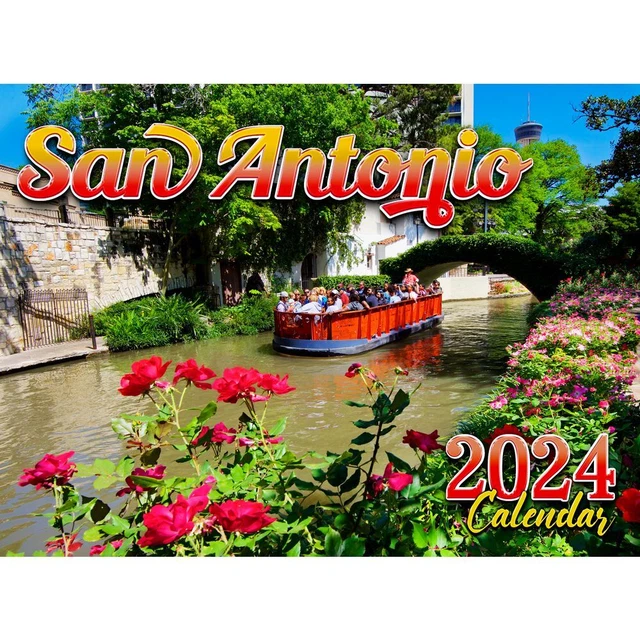 SMITHSOUTHWESTERN, SAN Antonio 2024 Wall Calendar 18.12 PicClick