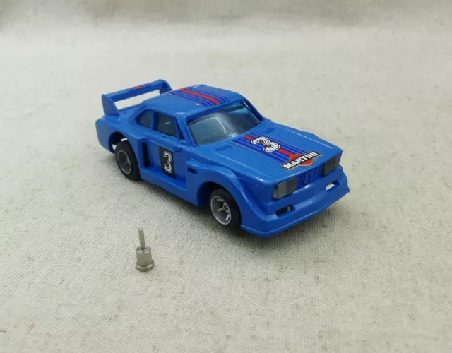 TCR BMW 3.0 CSL n°3 Martini ho slot car new pour circuits Tyco Tomy AFX etc..