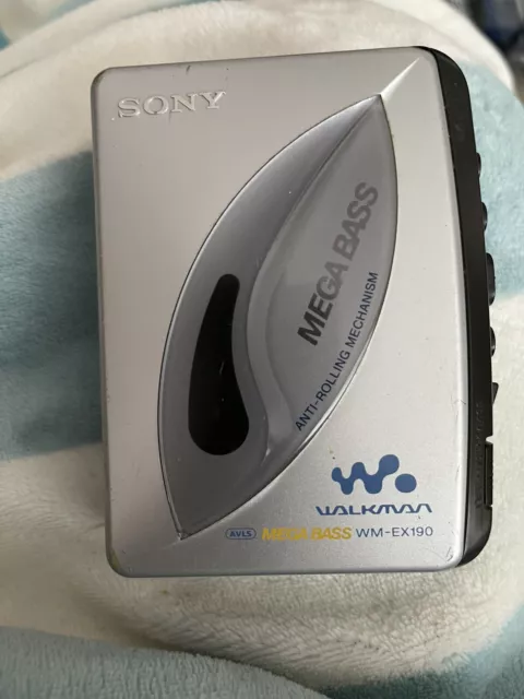 Walkman SONY WM-EX190 Cassette Player SONY WM EX190