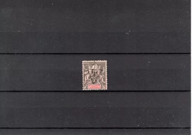 Timbre Nouvelle Caledonie France Colonie 1894 Taxe N°5 Neuf* Mh