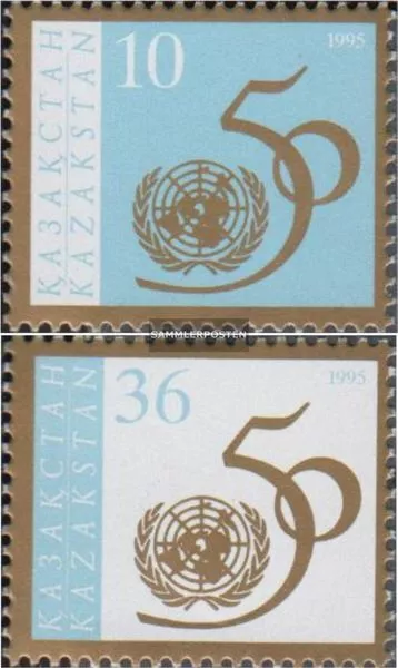 kazakhstan 102-103 (complète edition) neuf avec gomme originale 1995 Nations uni