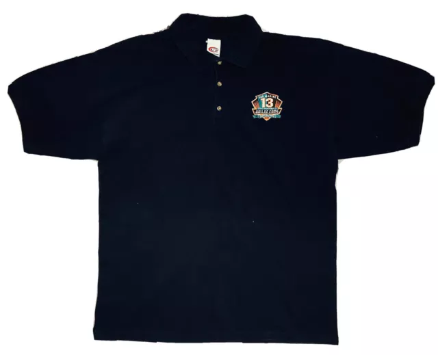 True Fan 2005 NFL Miami Dolphins 'DAN MARINO #13' Hall of Fame Canton Polo; XL