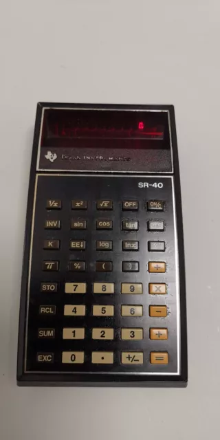 Texas Instruments SR-40 Taschenrechner