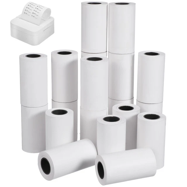100 Rouleaux Papier Thermique 57x40 Mm - 19m Longueur, Haute Qualité Pour Caisses Et Imprimantes