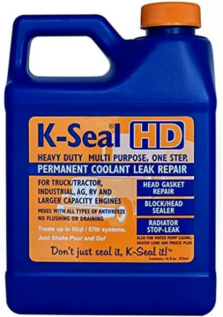 1 x K-Seal HD 472ml Multi Purpose Permanent Coolant Leak Repair