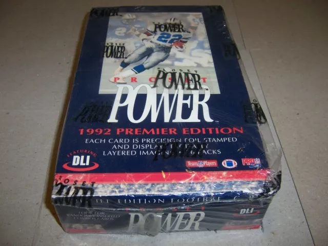 1992 Pro Set Power Football Singles - U PICK - COMPLETE YOUR SET