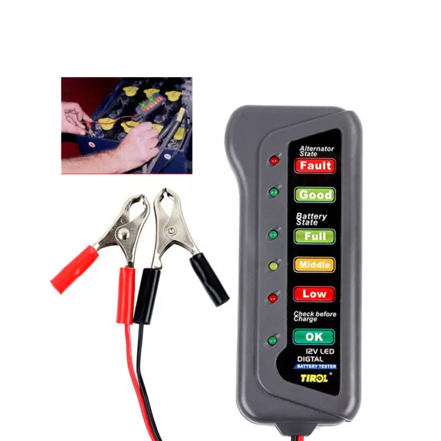 Battery-Charger Maintainer 12V Volt Trickle Car Truck Motorcycle Mower Handy