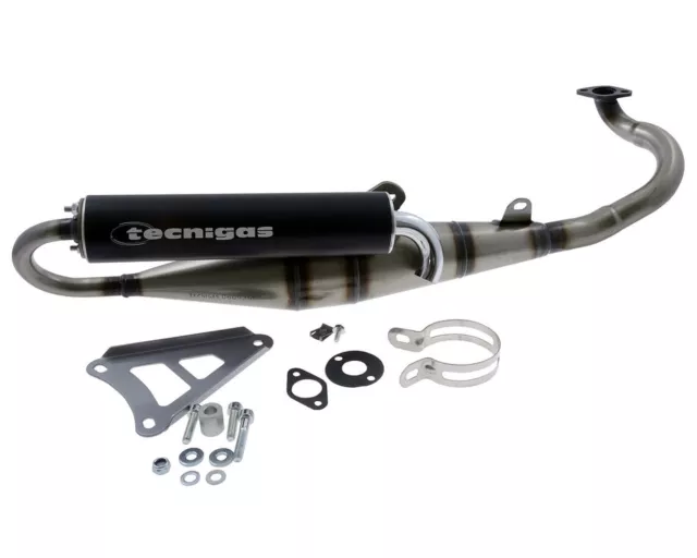 Auspuffanlage TECNIGAS Next R YAMAHA MBK Aerox Nitro Ovetto Bws Booster 100 2T