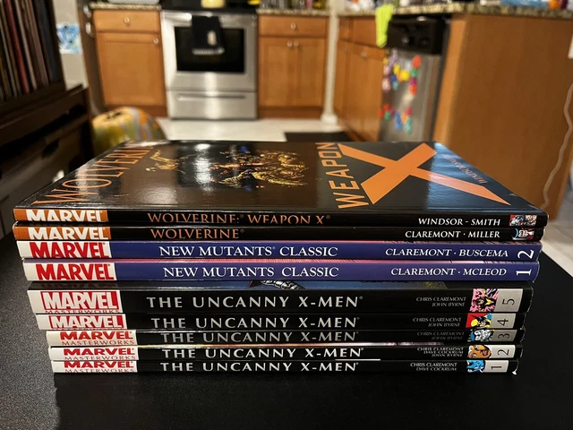 Chris Claremont Uncanny X-Men & New Mutants TPB Lot (Marvel Masterworks, more)