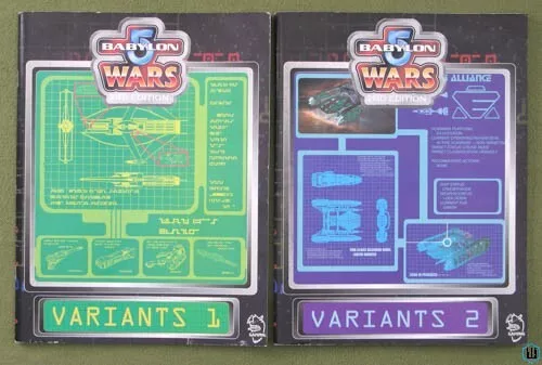 Variants 1 & 2 (Babylon 5 Wars, 2nd edition Game) Agents of Gaming BW-158