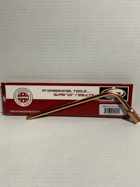 Harris Original Model J-63-1 Acetylene Heating Tip 1800710