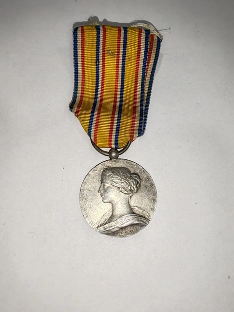 Médaille Instruction Publique 1906 - Directrice école Vaucluse, Bronze, O.Roty, XXe Siècle, Collection