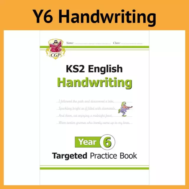 Year 6 Handwriting English Targeted Practice Book | with Answers | CGP NEW