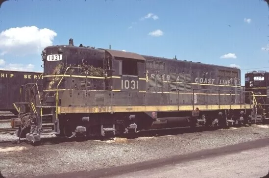 Scl 1031 Gp-9 Charleston Sc (Seaboard Coast Line) Original Slide 03-79 T13-8