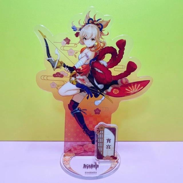 Genshin Acrylic Stand Official miHoYo Lightning Castle Series Yoimiya