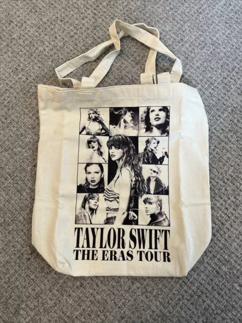 TAYLOR SWIFT THE Eras Tour Merch Merchandise Tote Canvas Bag VIP Box ...