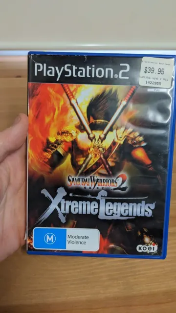 samurai warriors 2 xtreme legends sony playstation 2 ps2 M