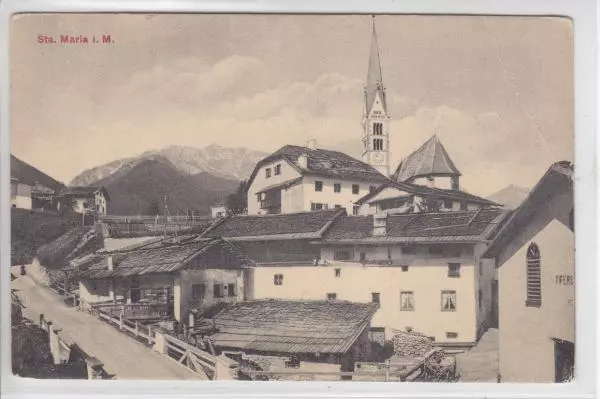 AK Sta. Maria Val Müstair, Reformierte Kirche, 1910