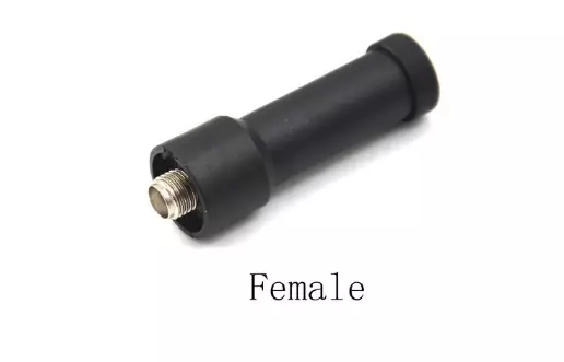 Mini SMA-M/F UHF 400-480MHz Short Stubby Antenna - Baofeng Kenwood Radio Female