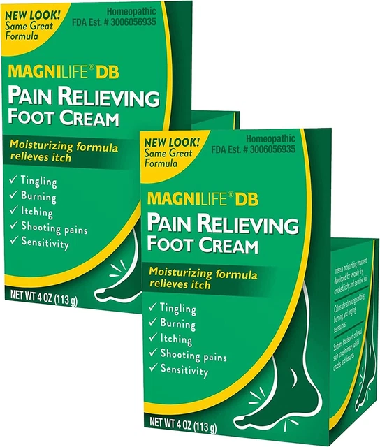 PAIN RELIEVING FOOT Cream, Calming Relief Moisturizing Sensitive Skin