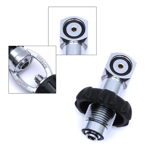 Tauchflaschen Adapter DIN Zu Yoke 300BAR - Tankfülladapter