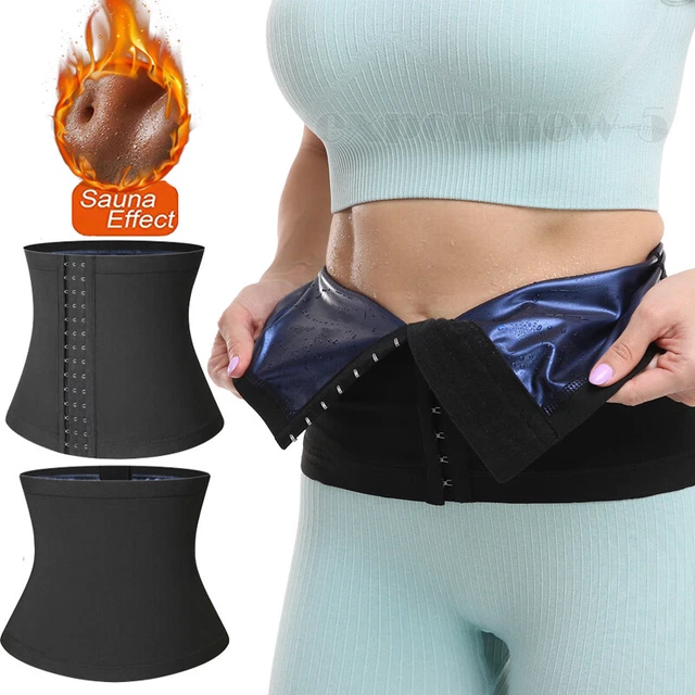 WEIGHT LOSS SWEAT Waist Trainer Belt Women Body Shaper Slimming Workout
