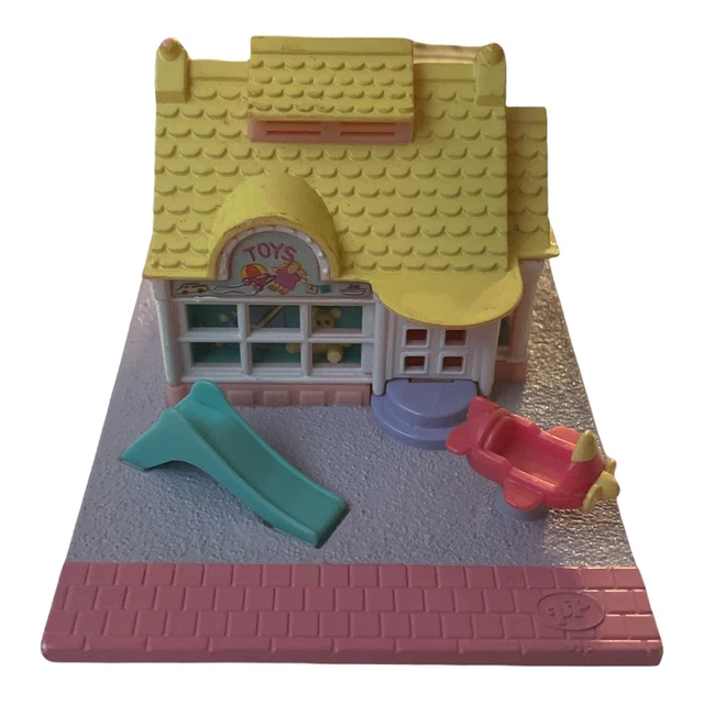 VINTAGE POLLY POCKET Bluebird 1993 Toy Shop House ONLY playset toy 19.