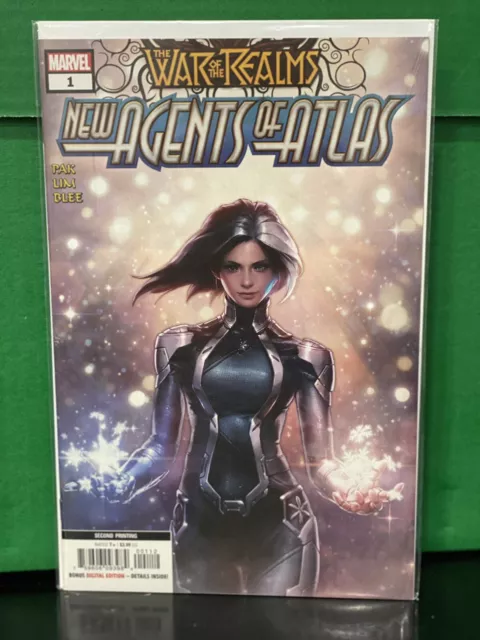 War of the Realms New Agents of Atlas #1 2nd Print Jee Hyung-Lee Variant