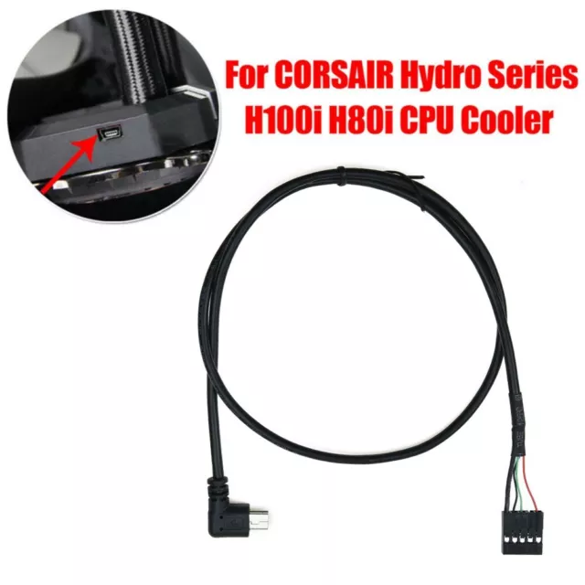 Interface USB CPU Refroidisseur Câble for Corsair Hydro Séries H80i, H100i,