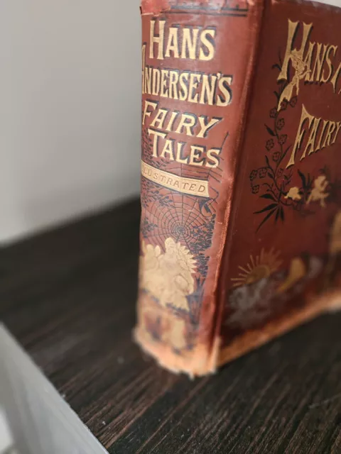 Late 1800's  Hans Anderson's Fairy Tales Illustrated Antique Book 3