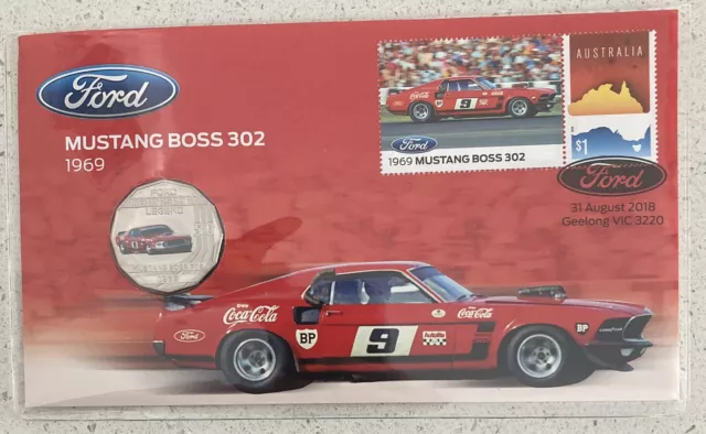 1969 FORD MUSTANG BOSS 302 ALAN MOFFAT 2018 Motorsport Legend Colour 50 Cent PNC