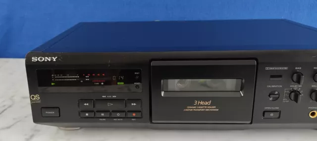 Sony TC-KE600s 3-Kopf DOLBY-S Platine Cassette Qs Révisé 12 Mois Garantie Légale