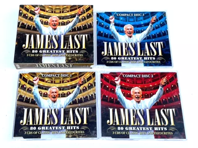 JAMES LAST 80 Greatest Hits 3 CD Boxed Set