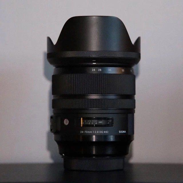 Sigma 24-70mm f/2.8 DG Art Objektiv für Canon EF Mount, gebraucht in OVP