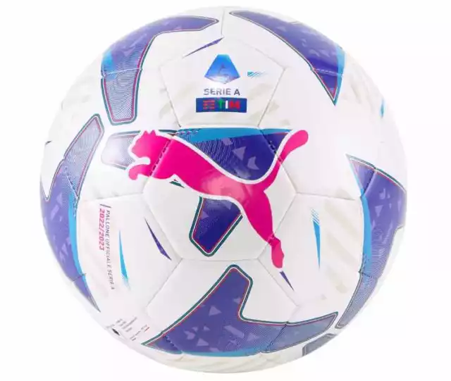 Puma 2022-23 Serie A MS Orbita Ball - White/Multi