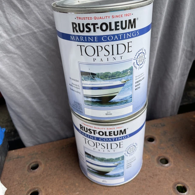 RUSTOLEUM 206999 MARINE Topside Paint, Gloss White, 2Quart 69.99