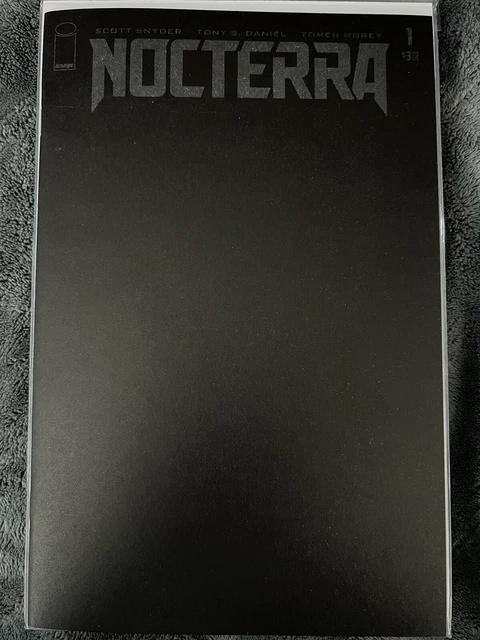 Nocterra #1 1:200 Blackout Variant 1St Print Image Comics 2021