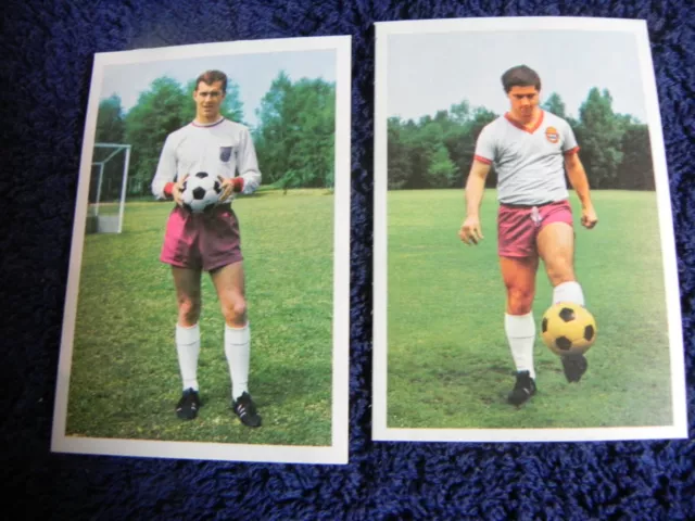 Franz Beckenbauer + Gerd Müller Bergmann Album Sport Bild 68 Fussball Bundesliga