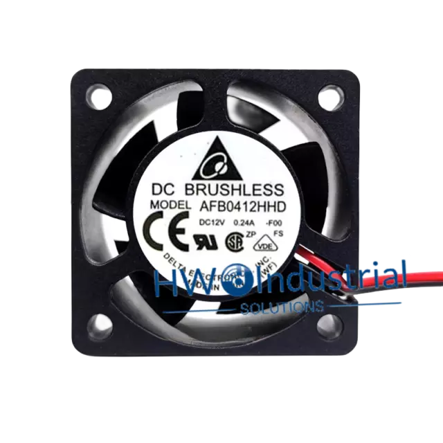 1PC Delta AFB0412HHD 4020 12V 0.24A 4CM 2-wire High Air Flow Cooling Fan