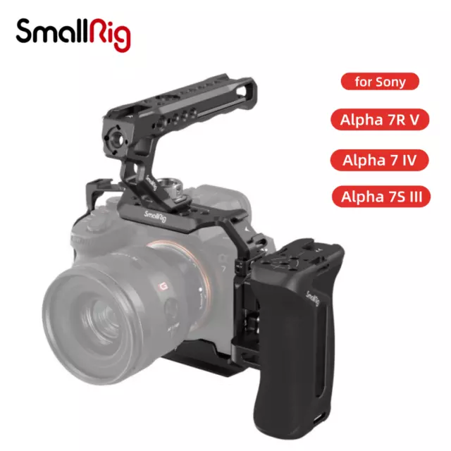Kit gabbia per fotocamera SmallRig a7iv per Sony Alpha 7R V / Alpha 7 IV /...