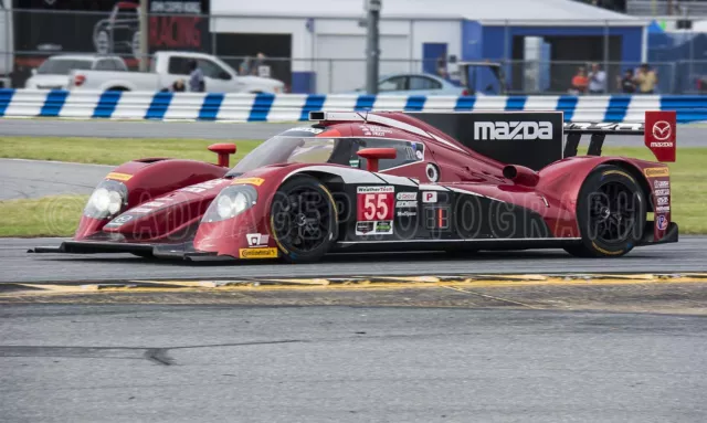 Mazda DP Prototype class - P - at Rolex 24 Race Car Photo CA-1197