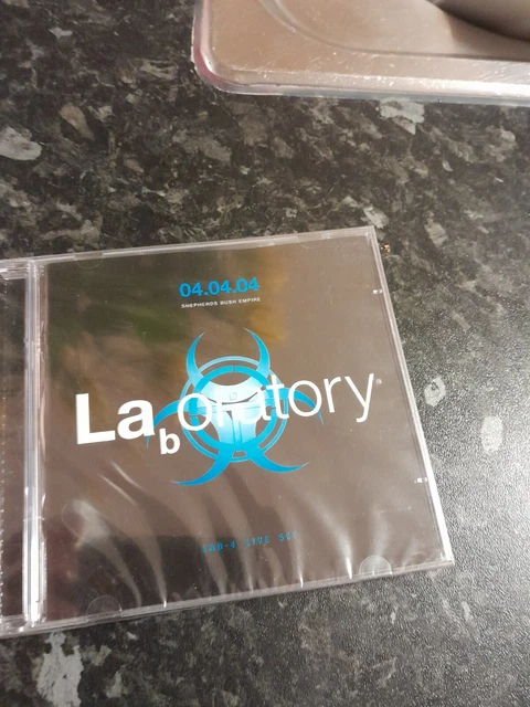 LAB4 LAB 4 Cd Album Laboratory Live Set 04.04.04 New & Sealed Techno ...