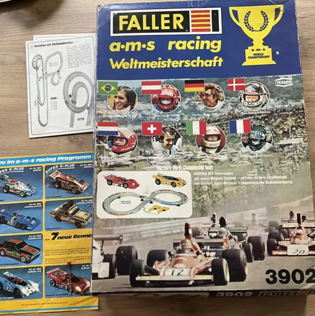 Faller AMS Racing, 3902, Weltmeisterschaft, Ersatzteile für Bastler