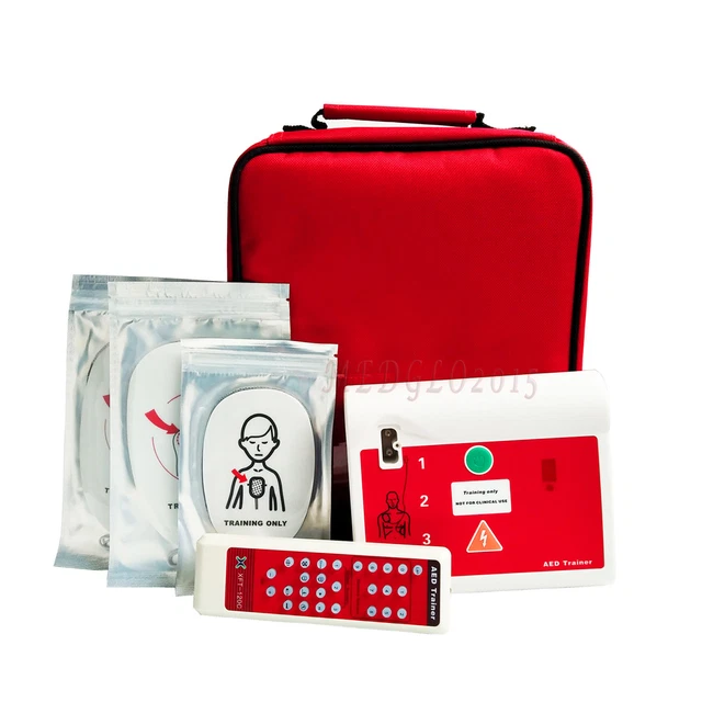 AUTOMATIC EXTERNAL DEFIBRILLATOR Simulator AED Trainer CPR AED Training ...