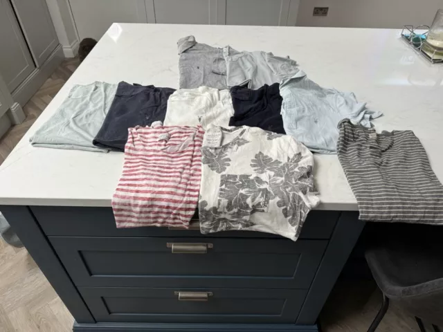 mens all saints bundle.  10 T Shirts, Mainly Medium