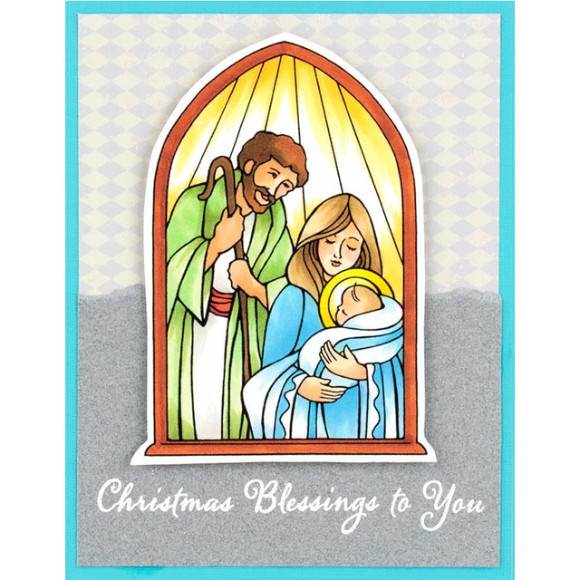 Weihnachtsgrüße Sentiment klar Gummistempel Stempel Siegel Handwerk Kartenherstellung 2